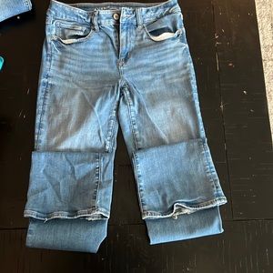 Light kick boot jeans 8 x-long